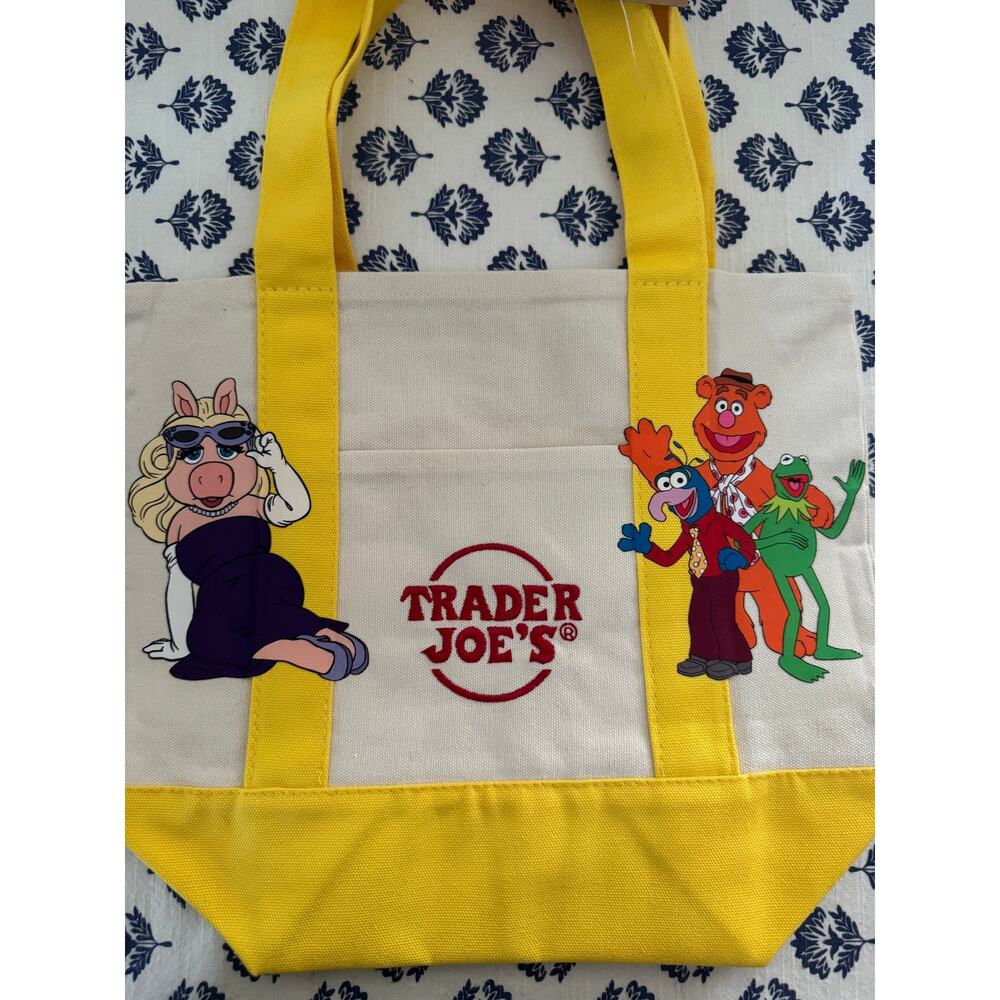 Disney Muppets Double Sided Custom Made Trader Joes Mini Tote